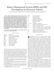 Battery-Management System (BMS) - PG Embedded systems