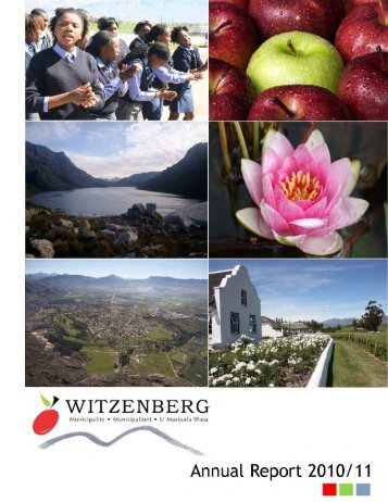 Annual Report 2010/2011 - Witzenberg Municipality