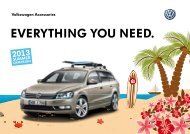 Seasonal campaigns - Volkswagen Zubehör