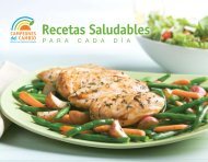 Recetas Saludables - Campeones del Cambio