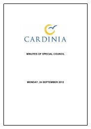 24 September 2012 - Cardinia Shire Council