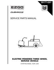 2004 Industrial 835 / Minute Miser (Electric) - Bennett Golf Cars