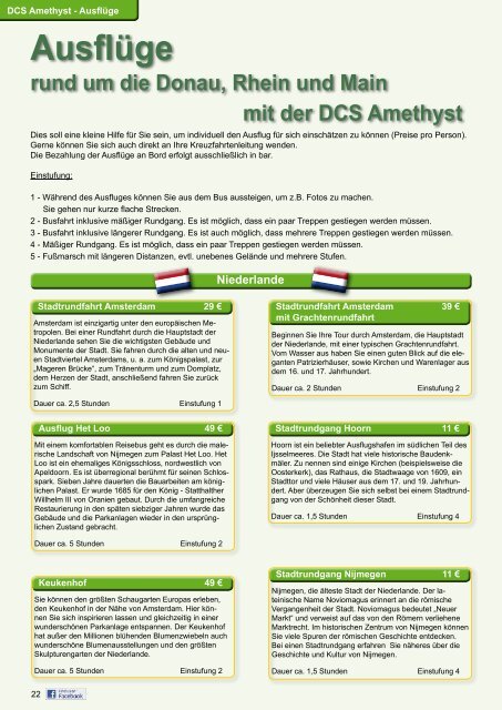 DCS Amethyst - Donau - DCS Touristik