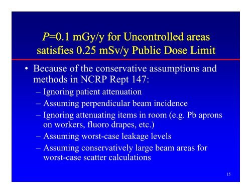 NCRP Report #147 - Radiation Shielding for Medical Instalations