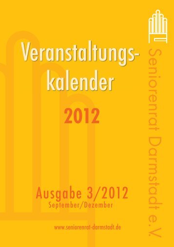 2012 - Seniorenrat Darmstadt eV
