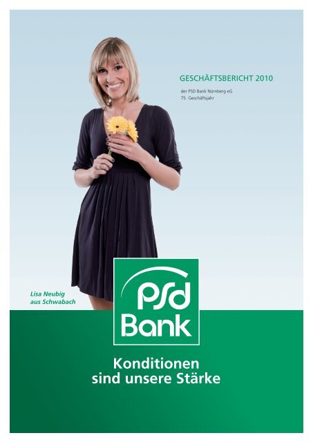 konditionen sind unsere Stärke - PSD Bank Nürnberg eG