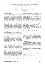 modele de confort thermique et de comportement physiologique - iusti