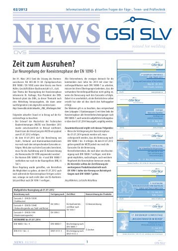 Zeit zum Ausruhen? - SLV Berlin-Brandenburg