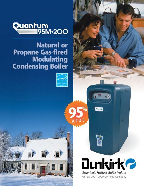 Brochure Quantum 95M-200 Modulating Condensing Boiler