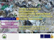 forsu e fanghi di depurazione in codigestione anaerobica