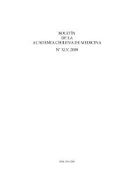 boletin de la academia chilena de medicina.indd - Instituto de Chile