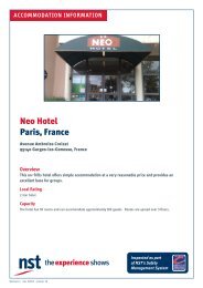 Neo Hotel Paris, France - NST Travel Group