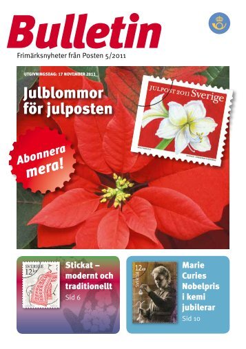 Bulletin 5 2011 - Posten