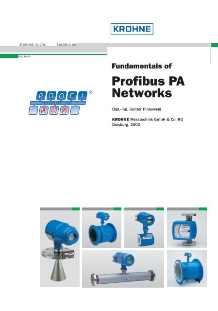 Fundamentals of profibus pa networks - Krohne