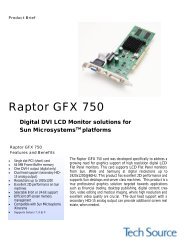Raptor GFX 750 - Tech Source