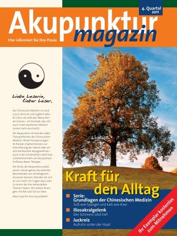 Akupunktur Magazin Oktober 2011