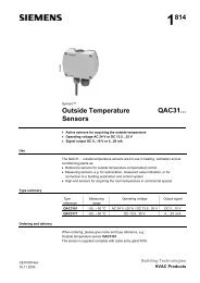 1814 Outside Temperature Sensors QAC31... - ABC Makina ...