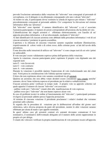 Repertorio n. 41130 Raccolta n.13059 VERBALE DI ASSEMBLEA ...