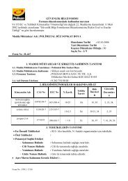 MSDS - Polisan