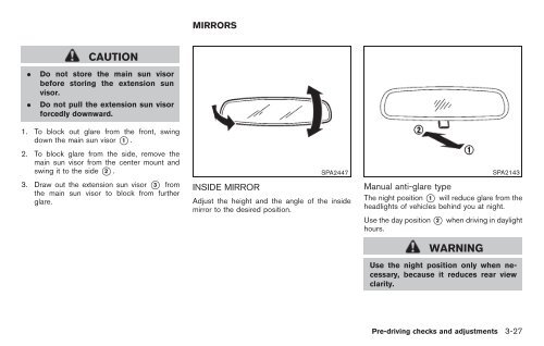 2010 Nissan Murano Owner's Manual