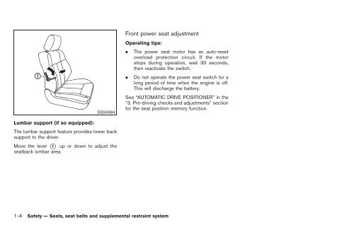 2010 Nissan Murano Owner's Manual