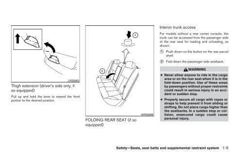 2009 Maxima Owner's Manual