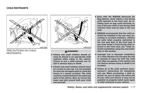 2009 Maxima Owner's Manual