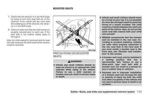 2009 Maxima Owner's Manual