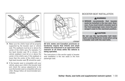 2009 Maxima Owner's Manual