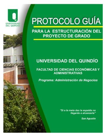 PROTOCOLO GUÃA - Universidad del Quindio