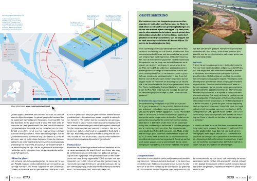 Groots reGelwerk in HondsbroekscHe Pleij - Royal Haskoning