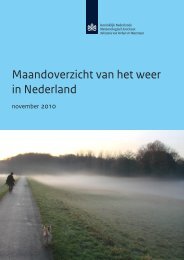 Maandoverzicht van het weer in Nederland - Knmi