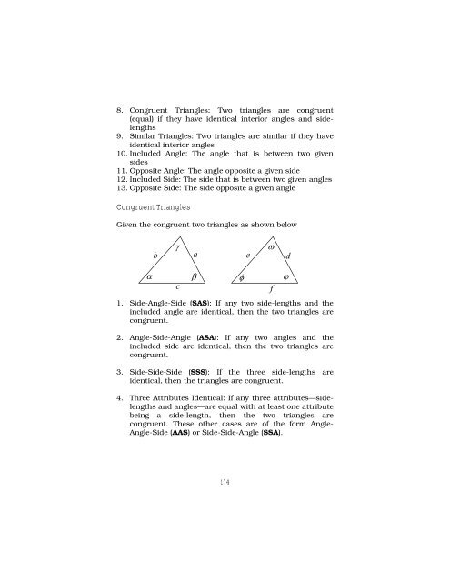 The Pythagorean Theorem - Educational Outreach