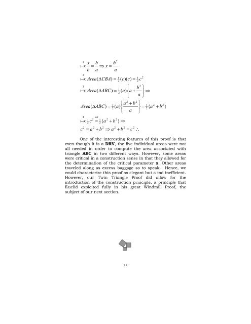 The Pythagorean Theorem - Educational Outreach