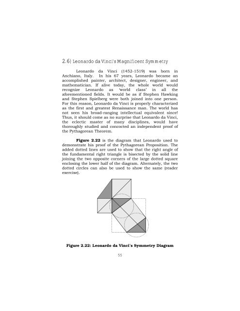 The Pythagorean Theorem - Educational Outreach