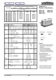 SEMIPACK® 3 Thyristor / Diode Modules SKKT 210 SKKH 210 ...