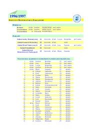 INSTYTUT MATEMATYKI Z ZAKŁADAMI - Instytut Matematyki PP