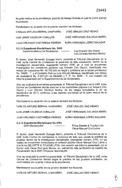 Acta 1881 - Junta Central de Contadores