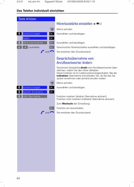 Siemens Gigaset 4135 isdn