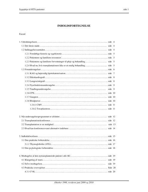 Sex sygepleje Publications