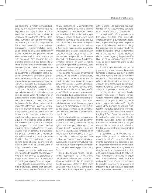 Revista CONAMED, Vol. 13, octubre - diciembre 2008