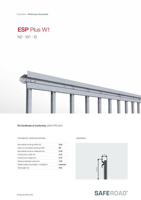 ESP Plus W1 - Saferoad RRS GmbH