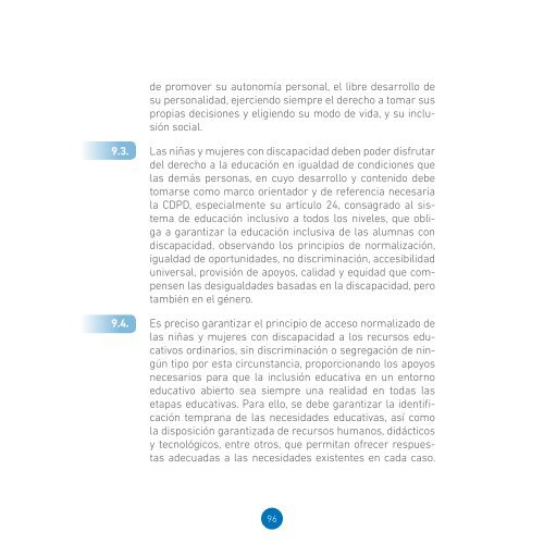 2º manifiesto derechos mujeres y niñas con discapacidad de ... - Once