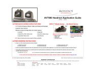 AV7900 Headrest Application Guide - Davicom Electronics