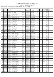 Môn học: Cấu trúc dữ liệu và giải thuật (TH2016, 3TC=2LT+1BT) - Fita