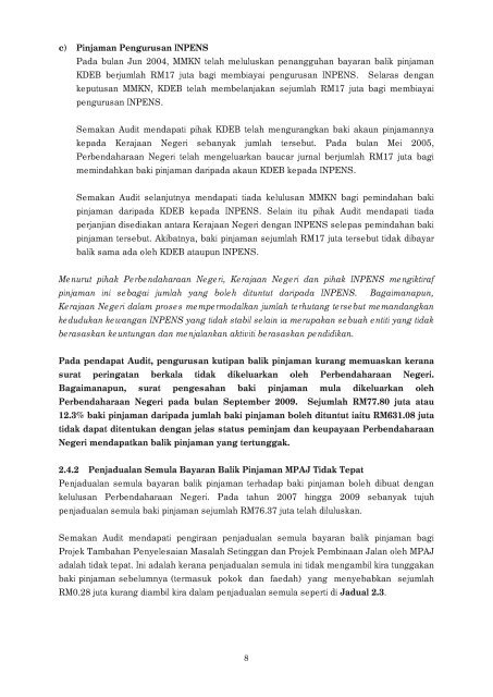 negeri selangor - Jabatan Audit Negara