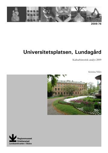 \(Microsoft Word - Rapport Universitetsplatsen i Lundag\\345rdsomr ...