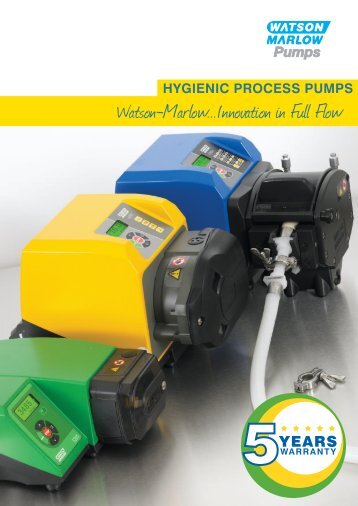 Hygienic process pumps (UK)(PDF : 3555.9 KB) - Watson-Marlow