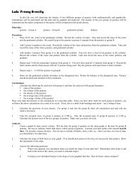 4 - Lab penny density - Honors Chemistry Coursework