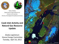 Cook Inlet Activity and Natural Gas Resource Update. House Energy ...